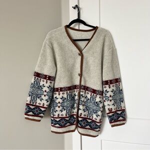 Vintage Nordic Sherpa jacket